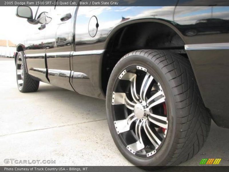 Black / Dark Slate Gray 2005 Dodge Ram 1500 SRT-10 Quad Cab