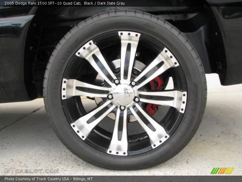 Black / Dark Slate Gray 2005 Dodge Ram 1500 SRT-10 Quad Cab