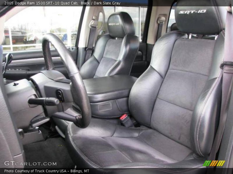 Black / Dark Slate Gray 2005 Dodge Ram 1500 SRT-10 Quad Cab