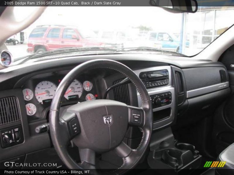 Black / Dark Slate Gray 2005 Dodge Ram 1500 SRT-10 Quad Cab