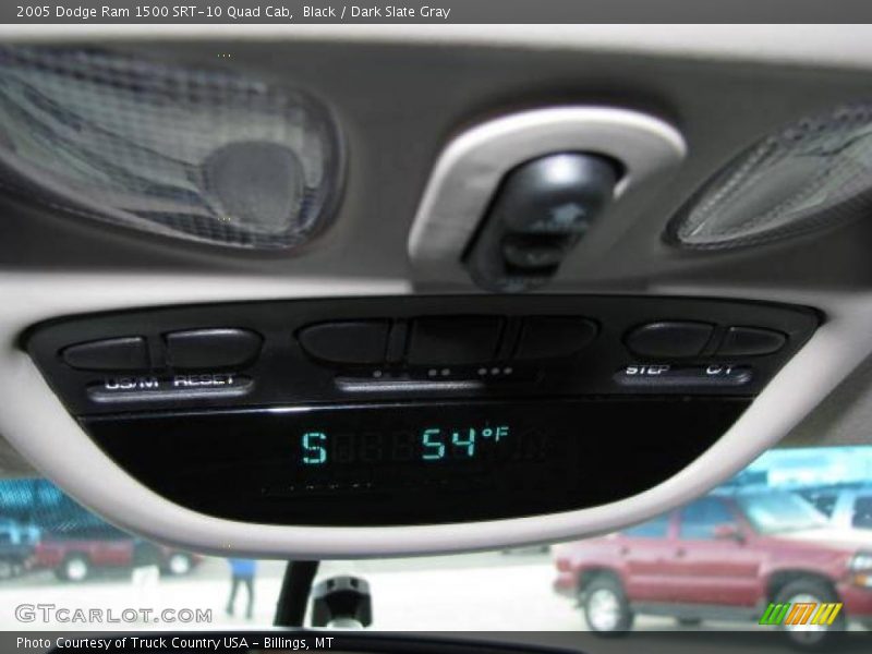 Black / Dark Slate Gray 2005 Dodge Ram 1500 SRT-10 Quad Cab