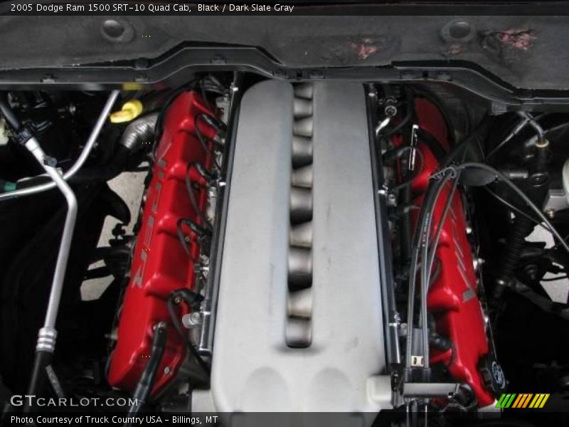 Black / Dark Slate Gray 2005 Dodge Ram 1500 SRT-10 Quad Cab