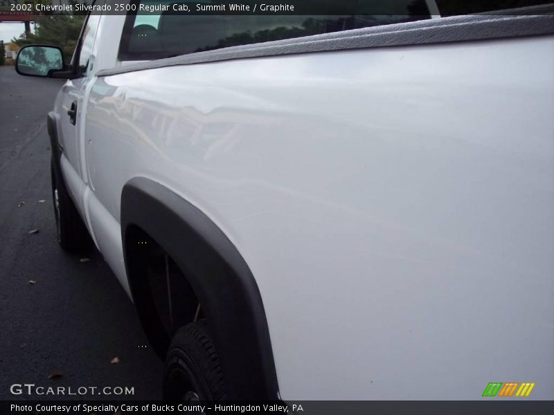 Summit White / Graphite 2002 Chevrolet Silverado 2500 Regular Cab
