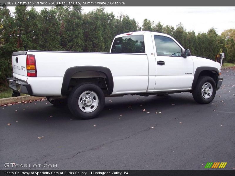 Summit White / Graphite 2002 Chevrolet Silverado 2500 Regular Cab