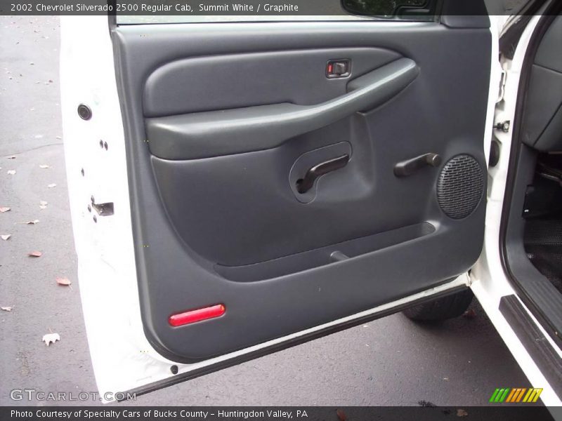 Summit White / Graphite 2002 Chevrolet Silverado 2500 Regular Cab