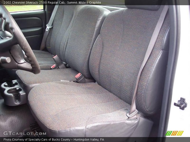 Summit White / Graphite 2002 Chevrolet Silverado 2500 Regular Cab