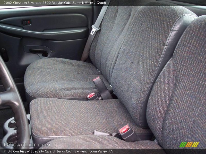 Summit White / Graphite 2002 Chevrolet Silverado 2500 Regular Cab