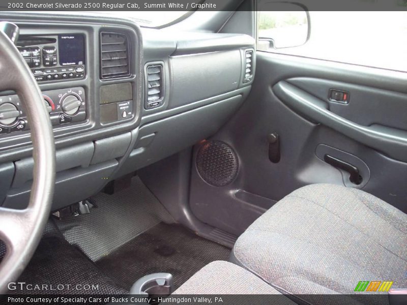 Summit White / Graphite 2002 Chevrolet Silverado 2500 Regular Cab