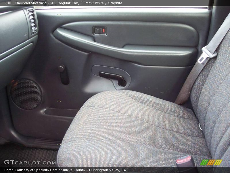 Summit White / Graphite 2002 Chevrolet Silverado 2500 Regular Cab