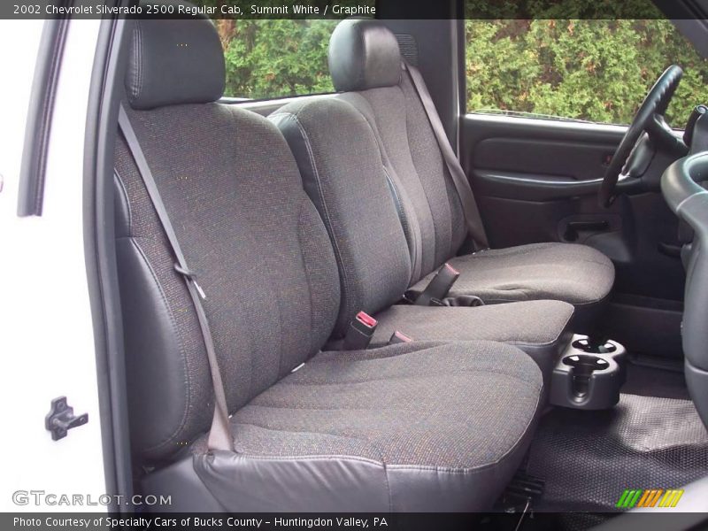 Summit White / Graphite 2002 Chevrolet Silverado 2500 Regular Cab