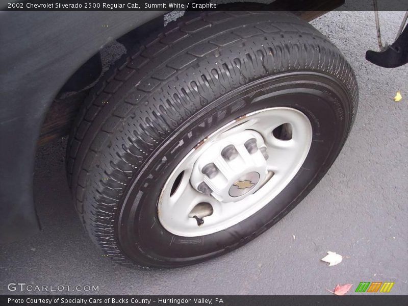 Summit White / Graphite 2002 Chevrolet Silverado 2500 Regular Cab