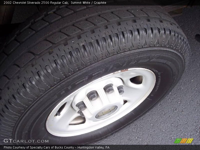 Summit White / Graphite 2002 Chevrolet Silverado 2500 Regular Cab