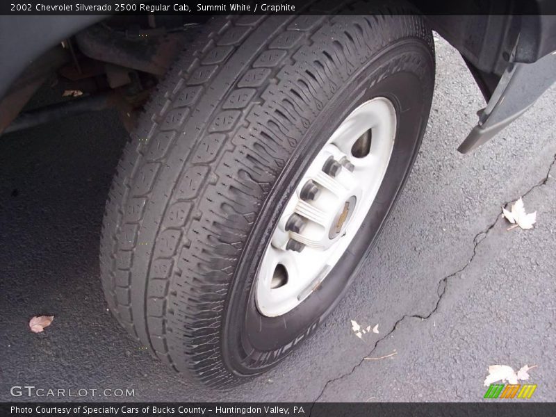 Summit White / Graphite 2002 Chevrolet Silverado 2500 Regular Cab