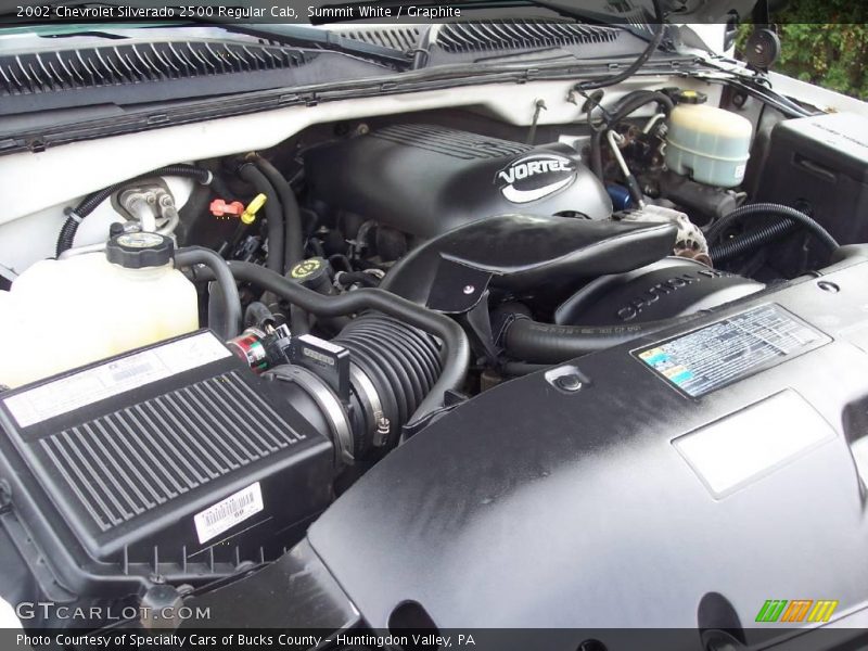Summit White / Graphite 2002 Chevrolet Silverado 2500 Regular Cab