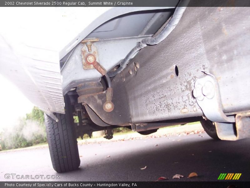 Summit White / Graphite 2002 Chevrolet Silverado 2500 Regular Cab