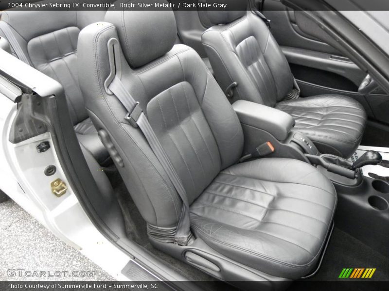 Bright Silver Metallic / Dark Slate Gray 2004 Chrysler Sebring LXi Convertible