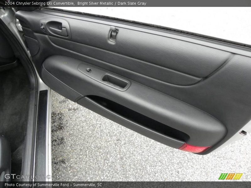 Bright Silver Metallic / Dark Slate Gray 2004 Chrysler Sebring LXi Convertible