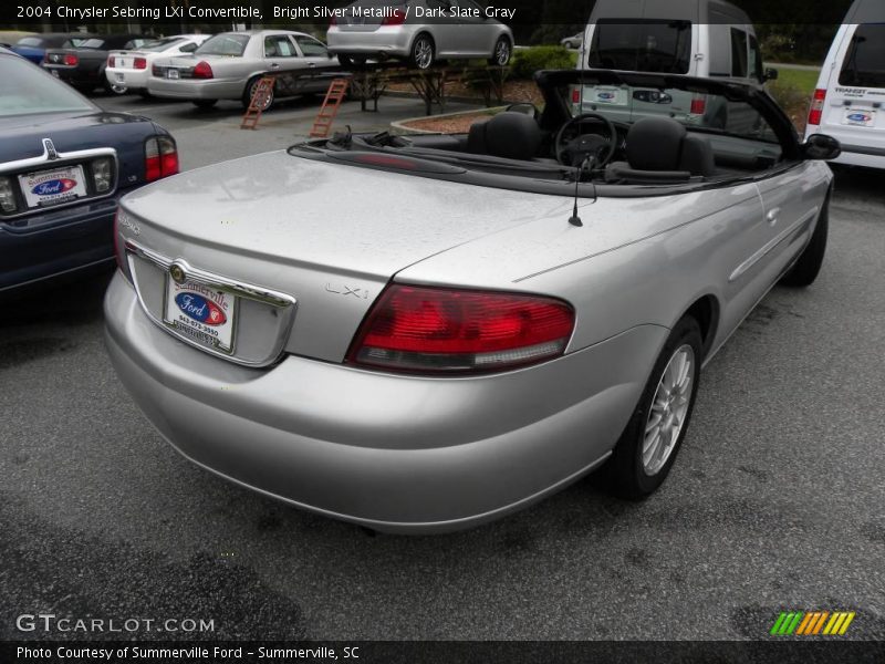 Bright Silver Metallic / Dark Slate Gray 2004 Chrysler Sebring LXi Convertible