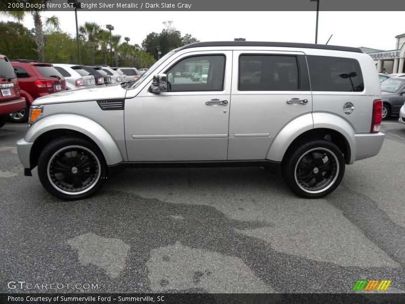 Bright Silver Metallic / Dark Slate Gray 2008 Dodge Nitro SXT