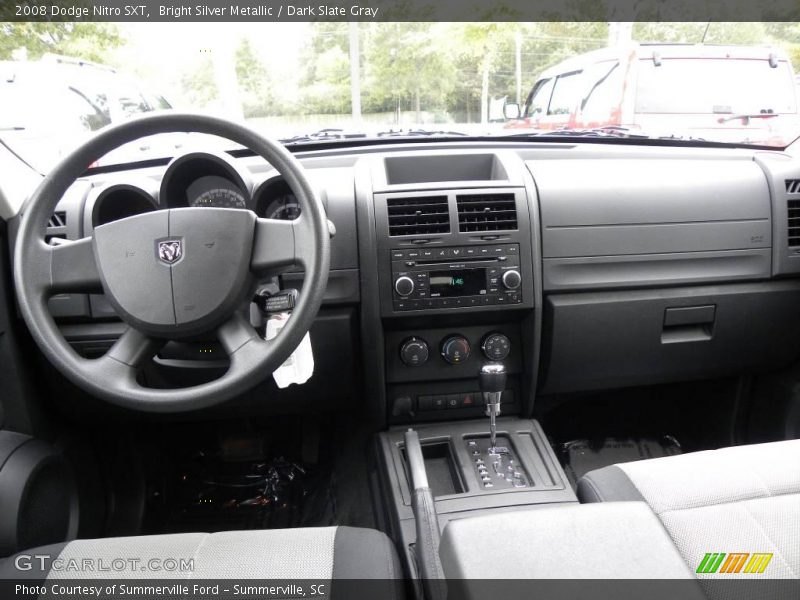 Bright Silver Metallic / Dark Slate Gray 2008 Dodge Nitro SXT