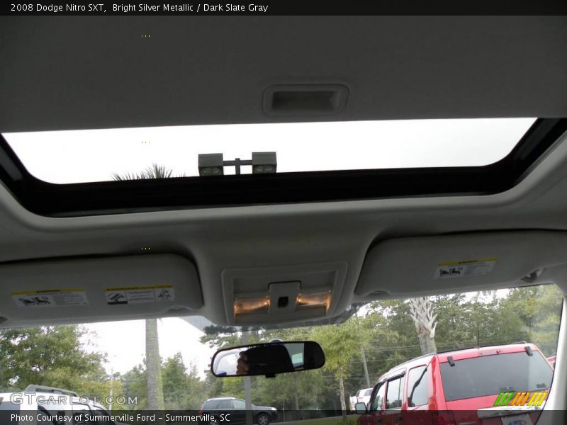 Bright Silver Metallic / Dark Slate Gray 2008 Dodge Nitro SXT