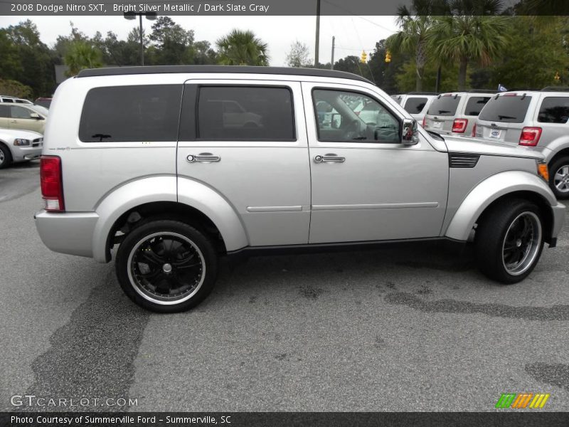 Bright Silver Metallic / Dark Slate Gray 2008 Dodge Nitro SXT