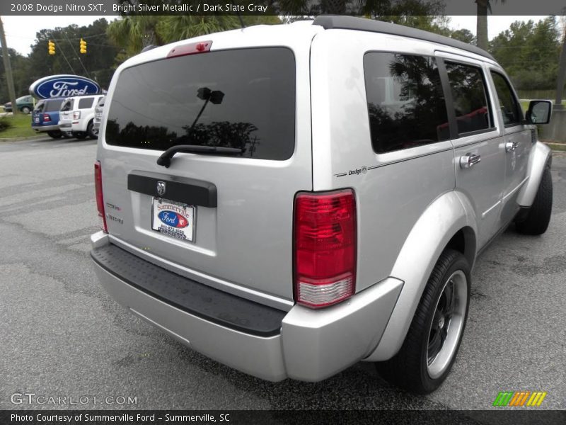 Bright Silver Metallic / Dark Slate Gray 2008 Dodge Nitro SXT