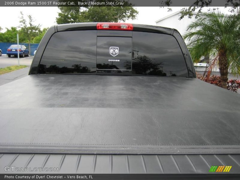 Black / Medium Slate Gray 2006 Dodge Ram 1500 ST Regular Cab
