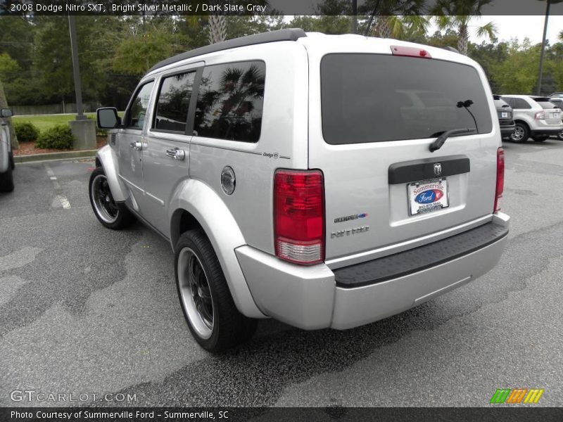 Bright Silver Metallic / Dark Slate Gray 2008 Dodge Nitro SXT