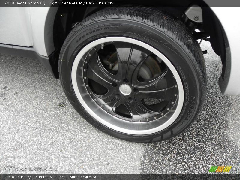 Bright Silver Metallic / Dark Slate Gray 2008 Dodge Nitro SXT