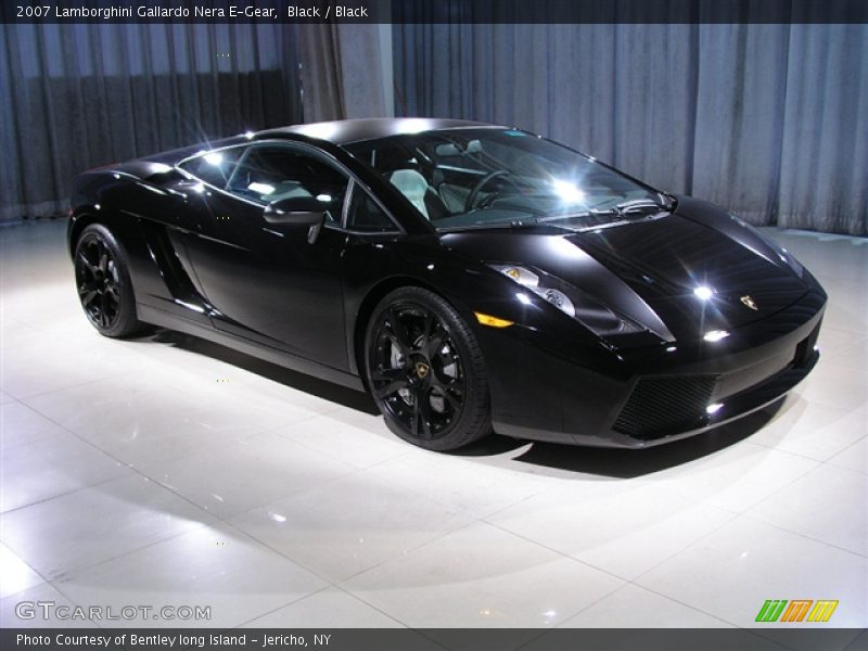 Black / Black 2007 Lamborghini Gallardo Nera E-Gear
