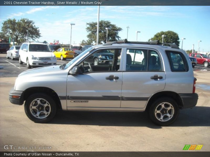 Silver Metallic / Medium Gray 2001 Chevrolet Tracker Hardtop
