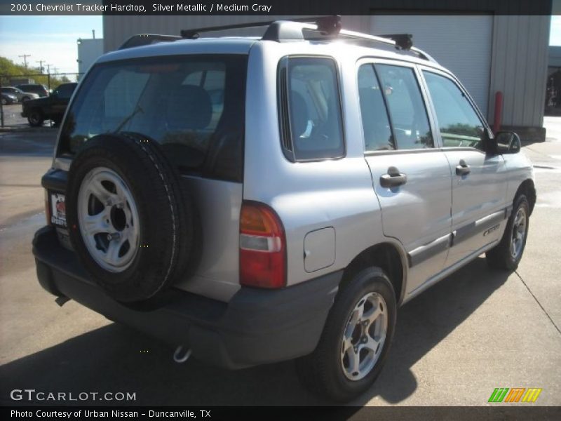 Silver Metallic / Medium Gray 2001 Chevrolet Tracker Hardtop