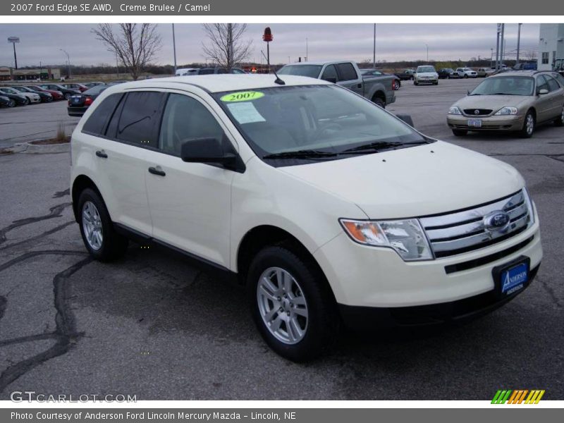 Creme Brulee / Camel 2007 Ford Edge SE AWD