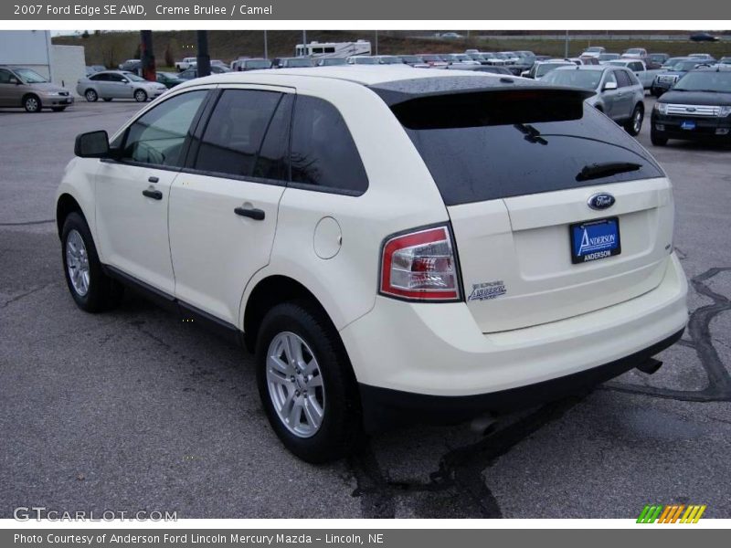 Creme Brulee / Camel 2007 Ford Edge SE AWD