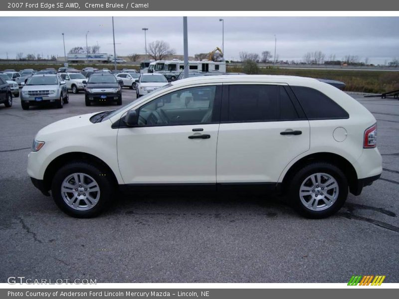 Creme Brulee / Camel 2007 Ford Edge SE AWD