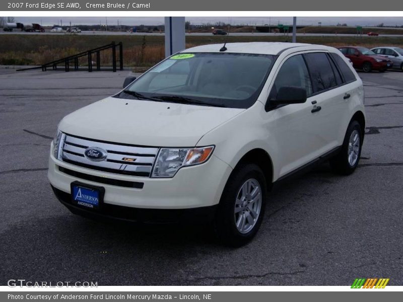 Creme Brulee / Camel 2007 Ford Edge SE AWD