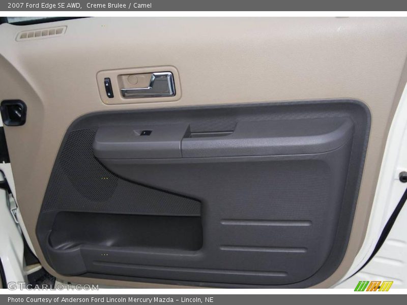 Creme Brulee / Camel 2007 Ford Edge SE AWD