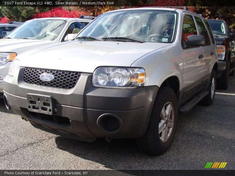 Silver Metallic / Medium/Dark Flint 2007 Ford Escape XLS 4WD