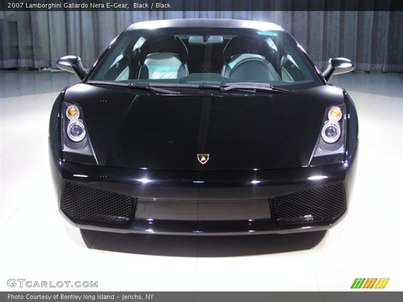 Black / Black 2007 Lamborghini Gallardo Nera E-Gear