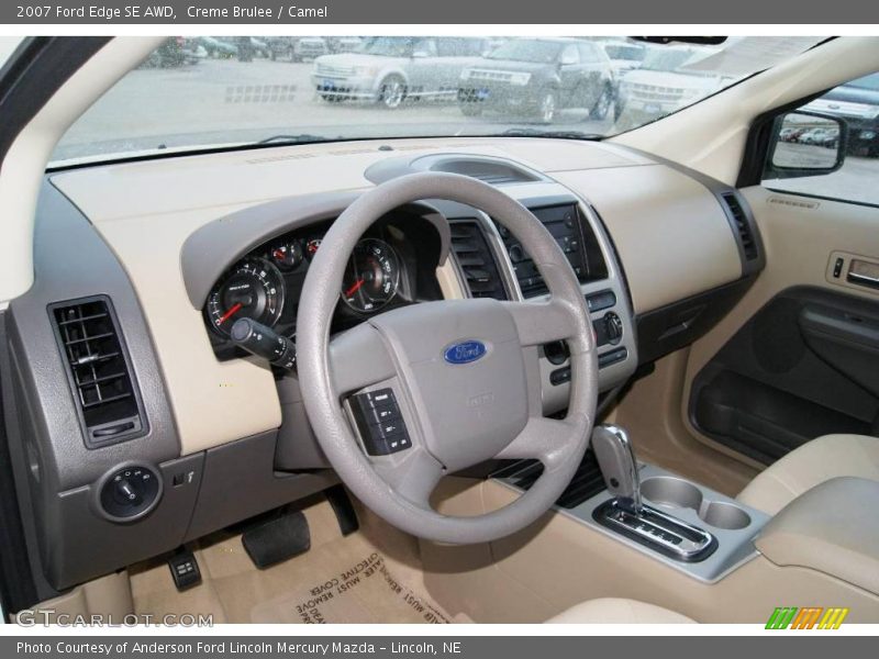 Creme Brulee / Camel 2007 Ford Edge SE AWD