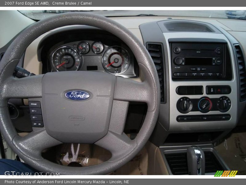 Creme Brulee / Camel 2007 Ford Edge SE AWD