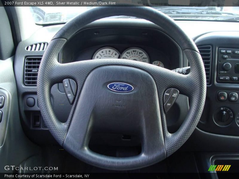 Silver Metallic / Medium/Dark Flint 2007 Ford Escape XLS 4WD