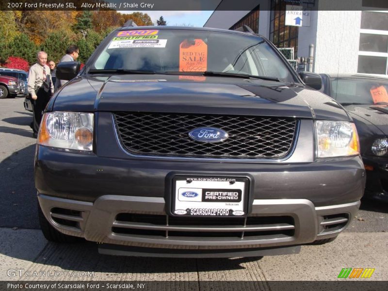 Alloy Metallic / Shale Grey 2007 Ford Freestyle SEL
