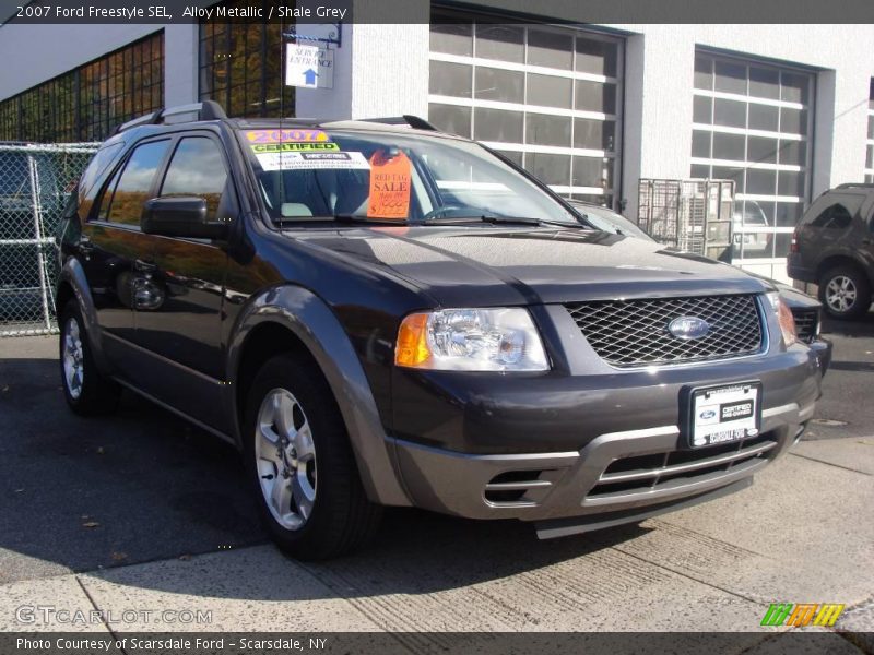 Alloy Metallic / Shale Grey 2007 Ford Freestyle SEL