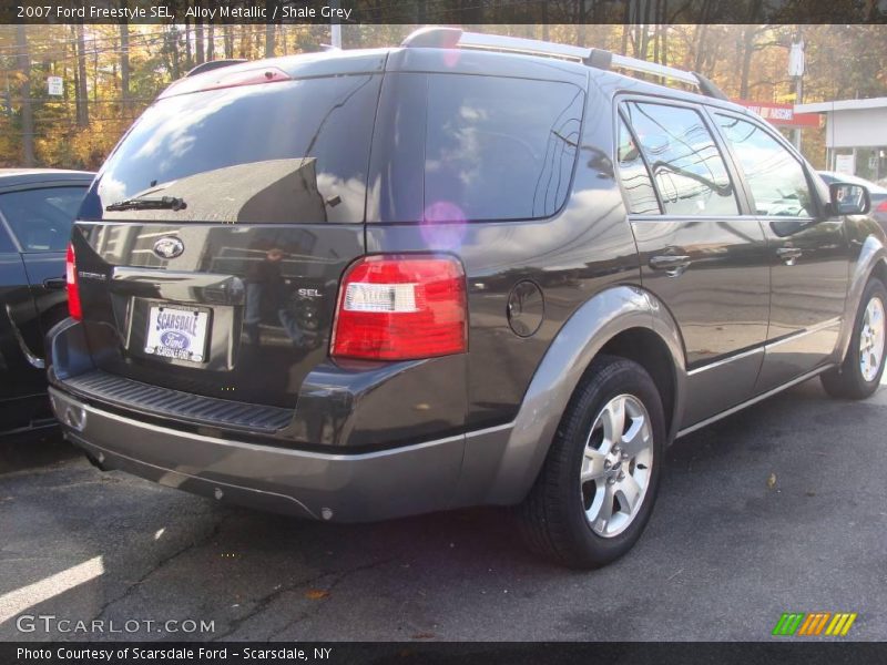 Alloy Metallic / Shale Grey 2007 Ford Freestyle SEL