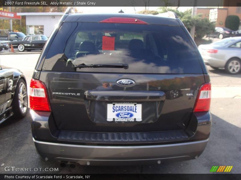 Alloy Metallic / Shale Grey 2007 Ford Freestyle SEL