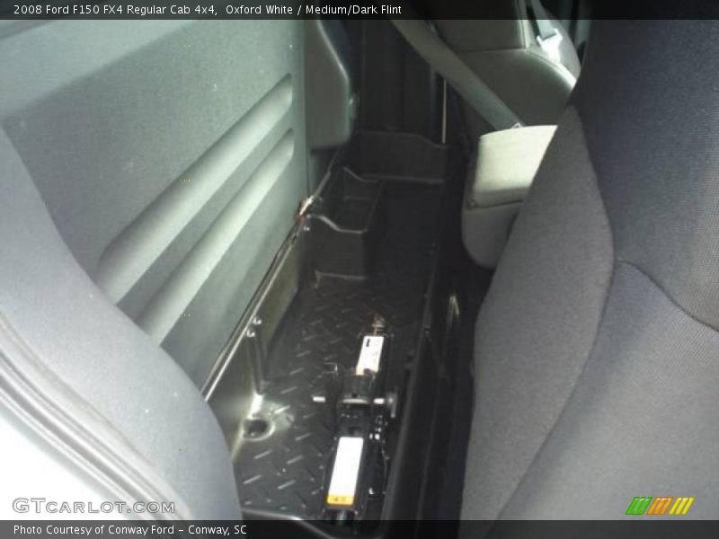 Oxford White / Medium/Dark Flint 2008 Ford F150 FX4 Regular Cab 4x4