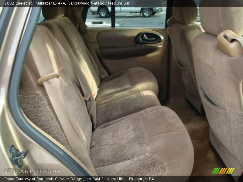 Sandalwood Metallic / Medium Oak 2002 Chevrolet TrailBlazer LS 4x4