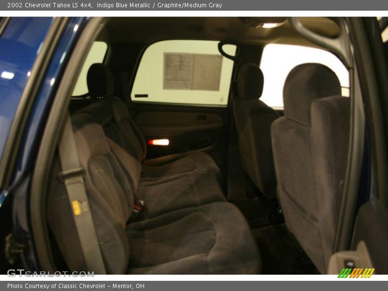 Indigo Blue Metallic / Graphite/Medium Gray 2002 Chevrolet Tahoe LS 4x4